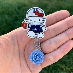 Hello Kitty Cowboys Badge Holder